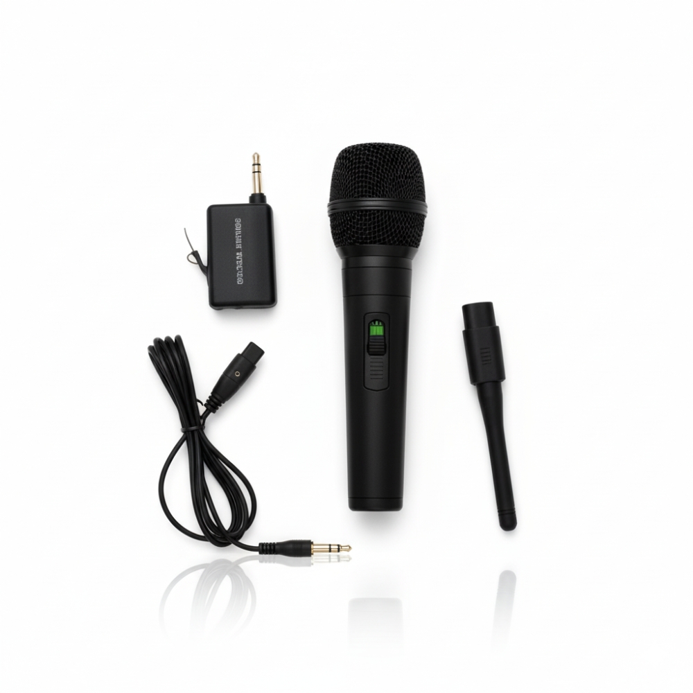 MICROFONO INALAMBRICO Y CON CABLE  ART WM-308K LAÑ