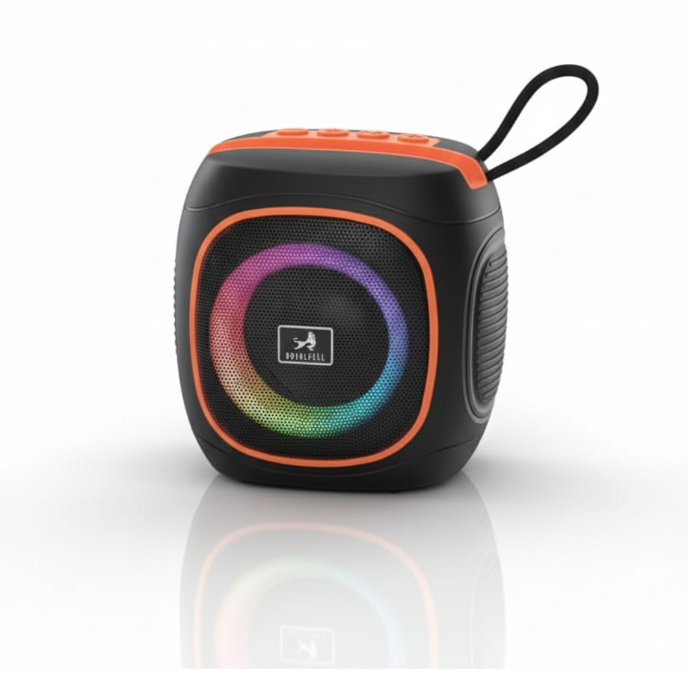 PARLANTE INALAMBRICO C/LUCES LED 8W ROYALCEL ART RSAC73 AAO