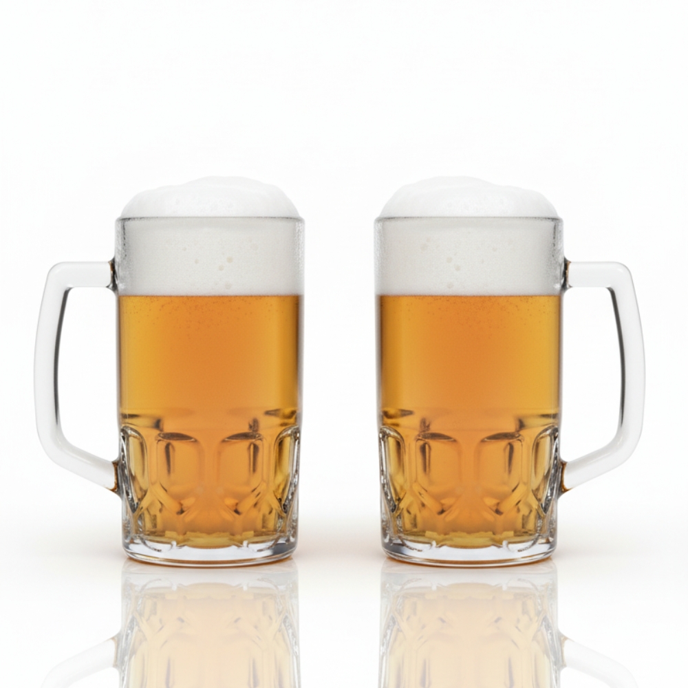 SET X2 CHOPP CERVECERO DE VIDRIO ART VV-C/ 1704 LAÑ