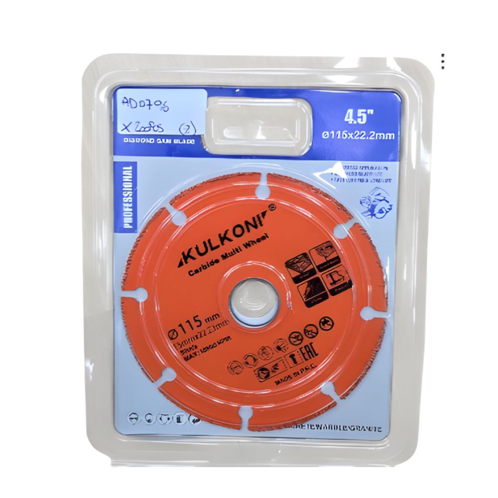 DISCO P/CORTE DE MADERA 115MM ART AD00796 LAÑ