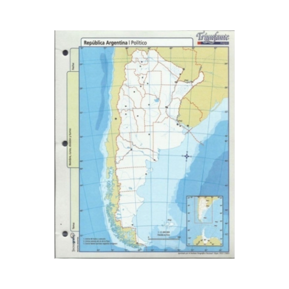 BLOCK TRIUNFANTE REP.ARGENTINA POLITICO Nº3 ART 010019 AAO