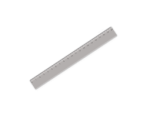 REGLA XUNID GRIS TRASLUCIDA 20 CM ART 170220 AAO