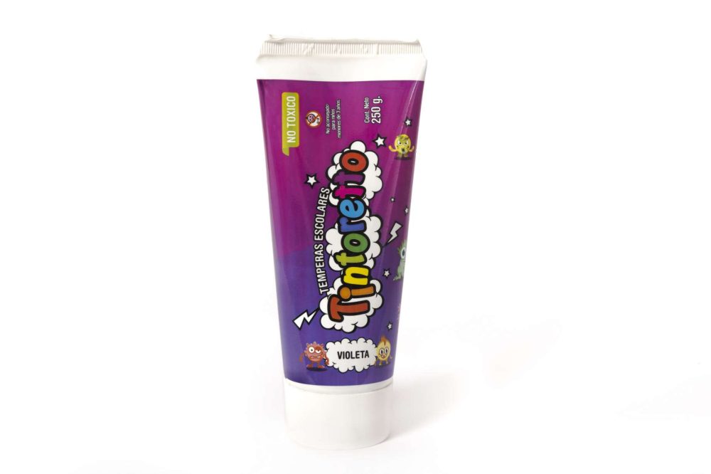 TEMPERA EN POMO 250 GRS TINTORETTO VIOLETA 201240 AAO