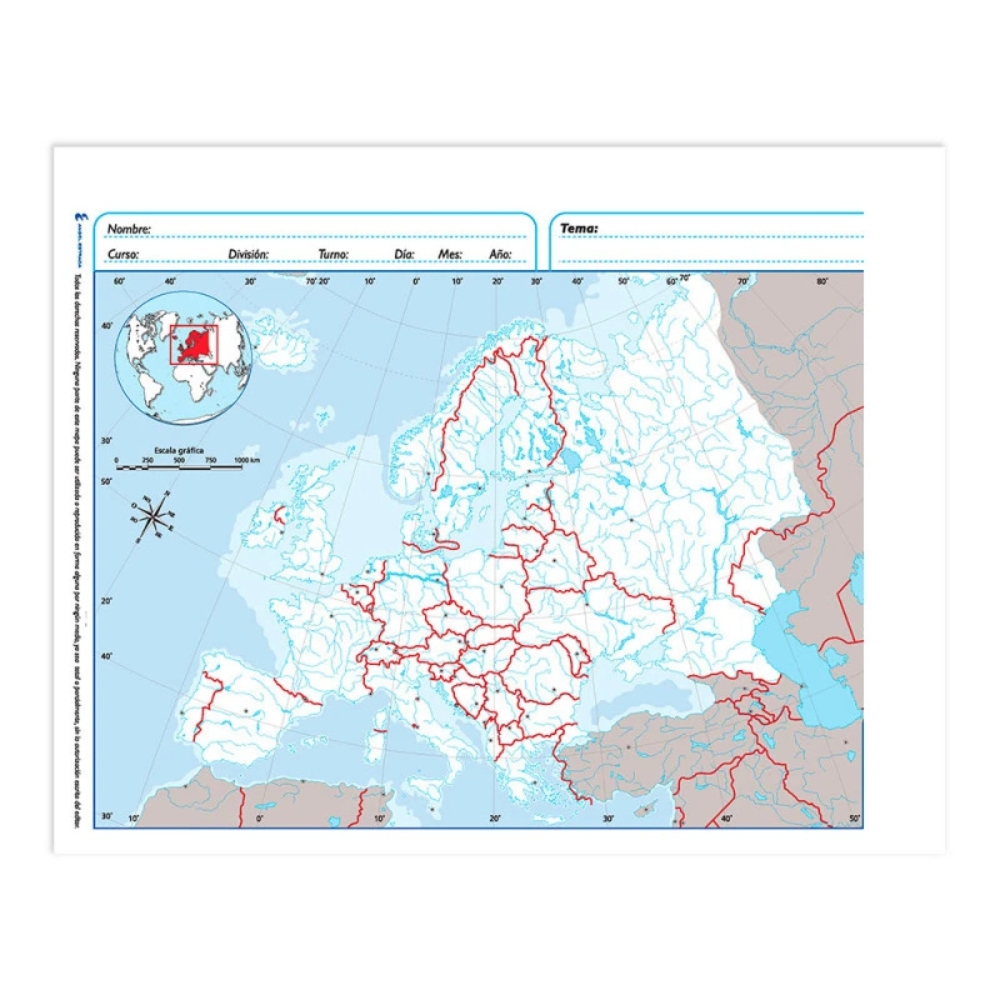 BLOCK TRIUNFANTE EUROPA POLITICO Nº3 ART 013713 LAÑ