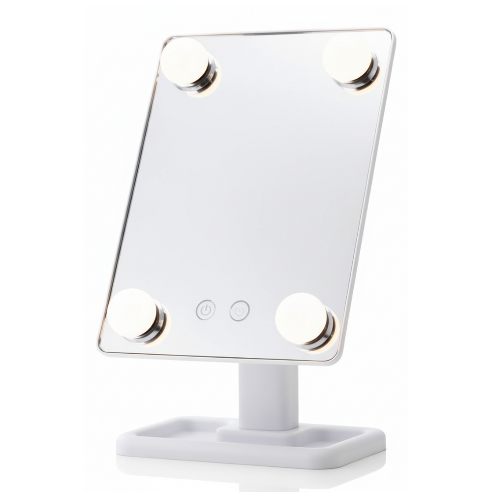 ESPEJO GRANDE C/FOJO LED TACTIL USB GIRA 360° ART CY020 GAO