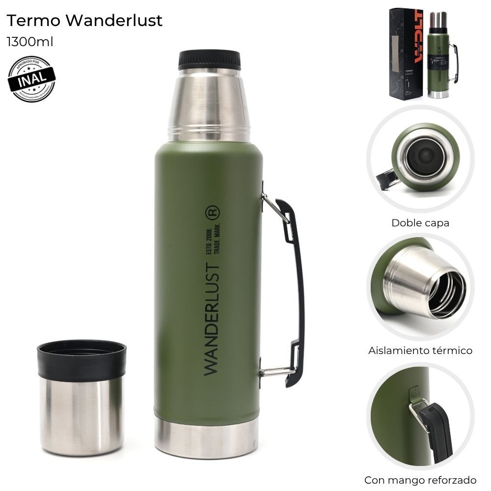 TERMO WANDERLUST VERDE 1.3 LT ART 39442 AAO