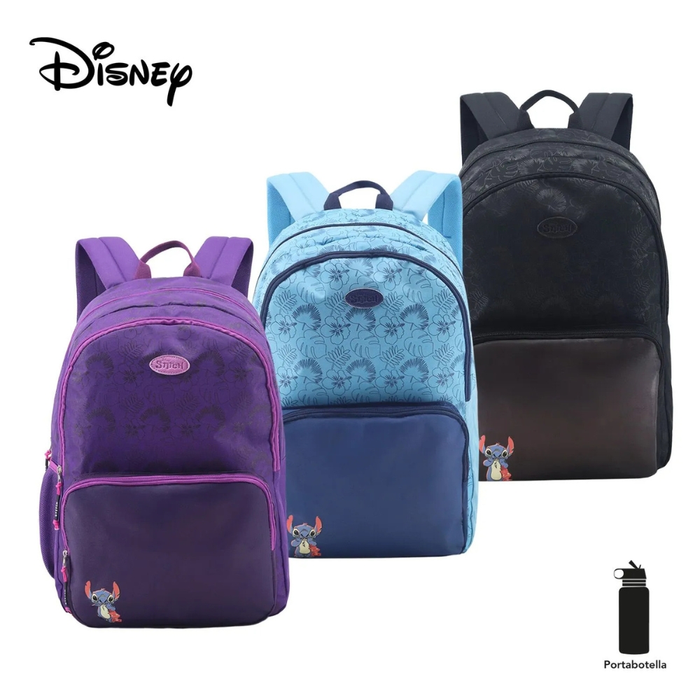 MOCHILA DISNEY STITCH 18" ART 73.2000012 LAÑ