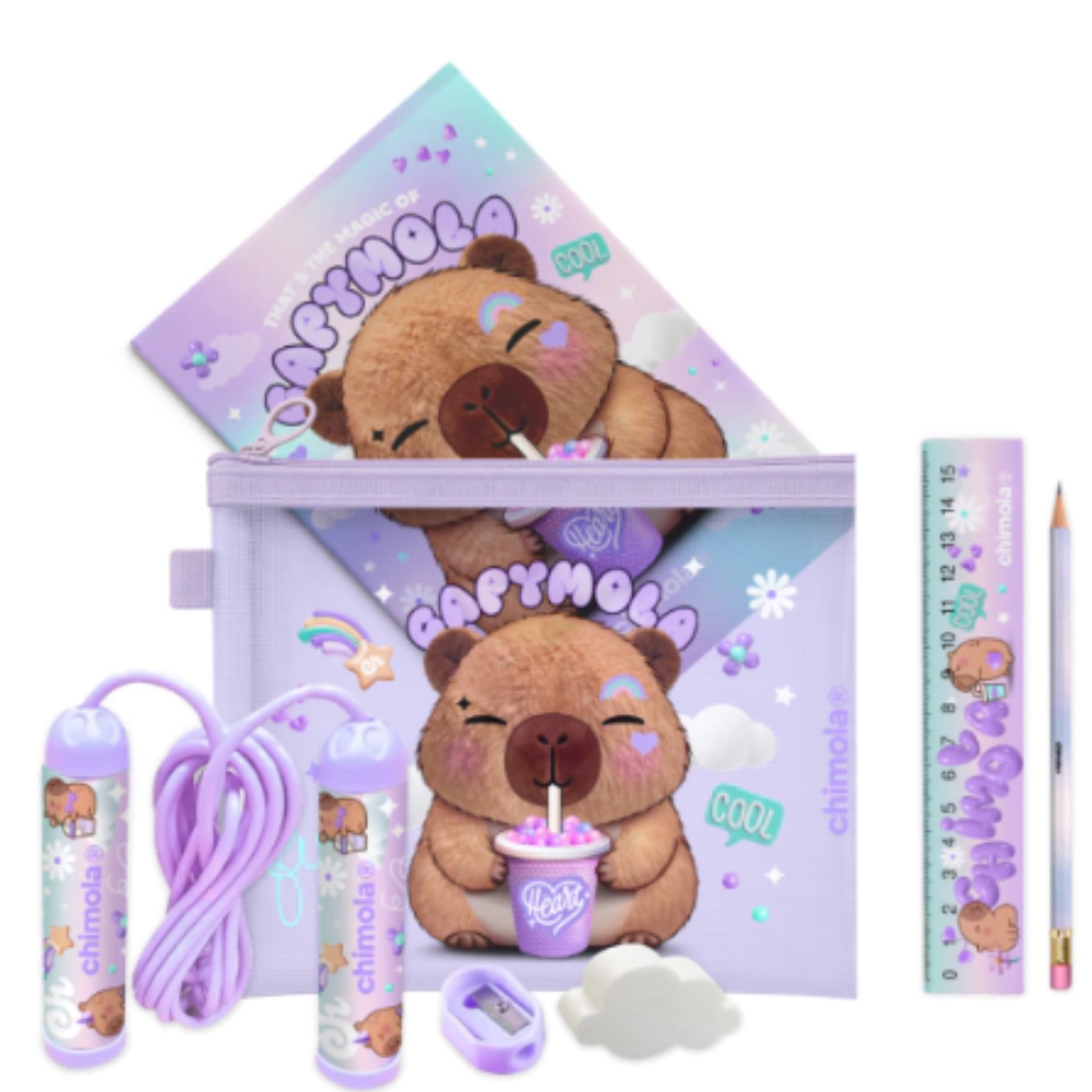 CARTUCHERA SET MESH CAPYMOLA ART ST47 AAO