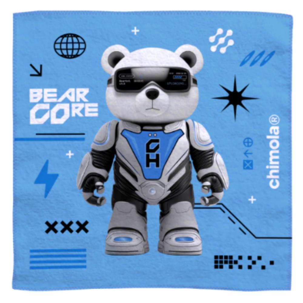 TOALLA POCKET BEARBOT ART ST90 AAO