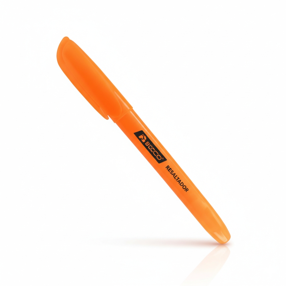 RESALTADOR NARANJA EZCO PUNTA BISEL. XUNID 220001-NAR BAO