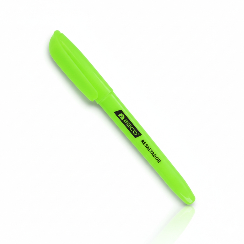 RESALTADOR VERDE EZCO PUNTA BISEL. 1-4MM XUND 220001-VER BAO