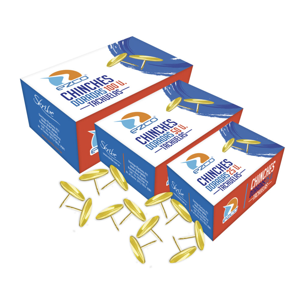 CHINCHES DORADAS X5O UNID DORADA EZCO ART 7139P BAO