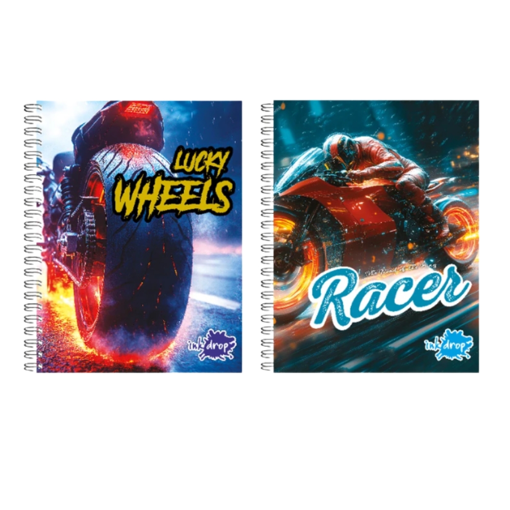 CUADERNO A4 22X29 SR MOTO FIRE TB 57213 BAO