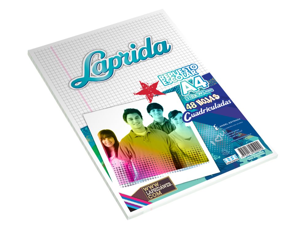 REPUESTO LAPRIDA A4 X 48H CUAD 622123 BAO