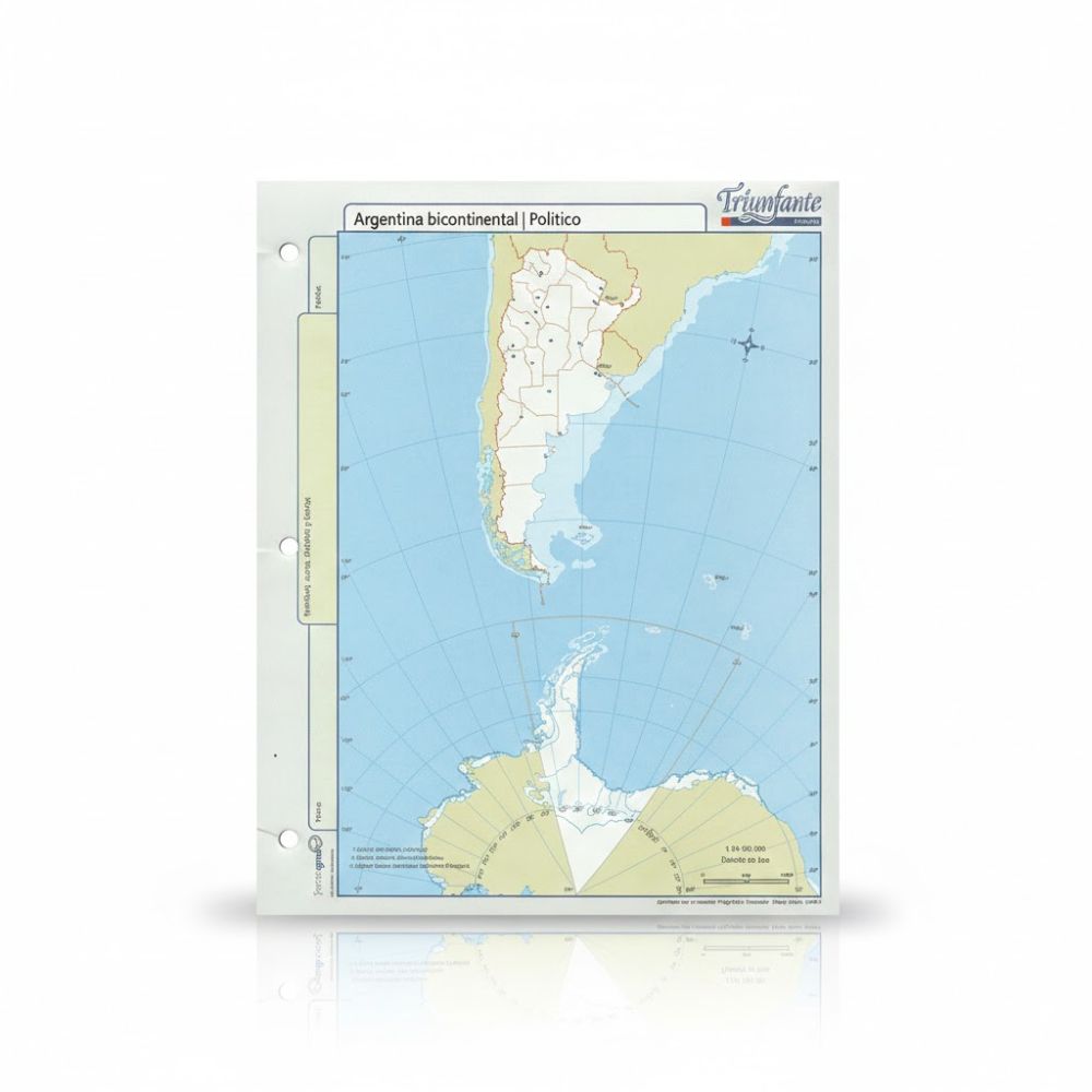 BLOCK TRIUNFANTE ARG BICONTINENT POLITICO Nº3 ART 020025 AAO