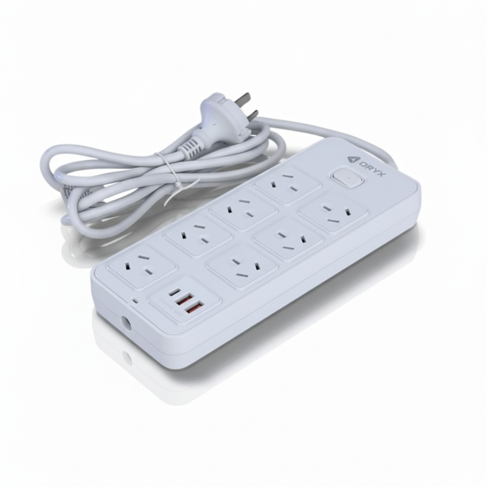 PROLONGADOR C/7 TOMAS+2 USB A+1 TIPO C 2MTS ART OR-EC72M BAO