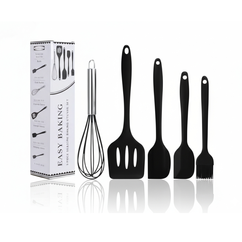 SET DE UTENSILLOS DE COCINA X5 PCS ART SAA125-01-03 BAO