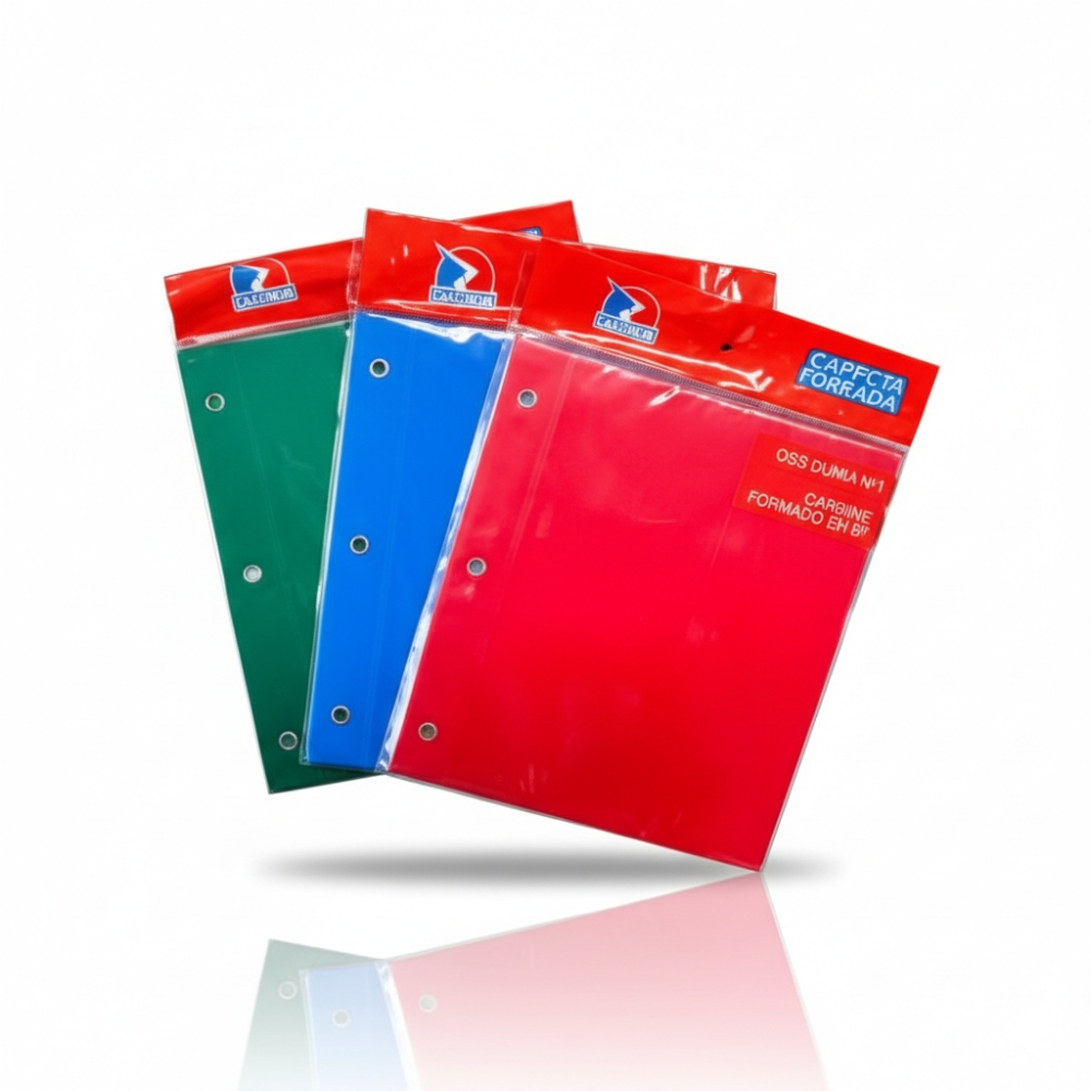 CARPETA FORRADA Nº3 2 TAPAS COLOR VERDE ART 203700-V BAO