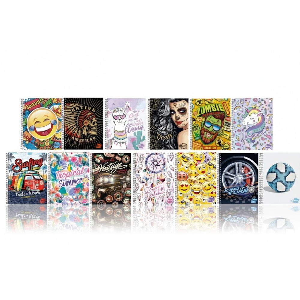 CUADERNO A5 22X29 PASTEL ART 57162 BAO