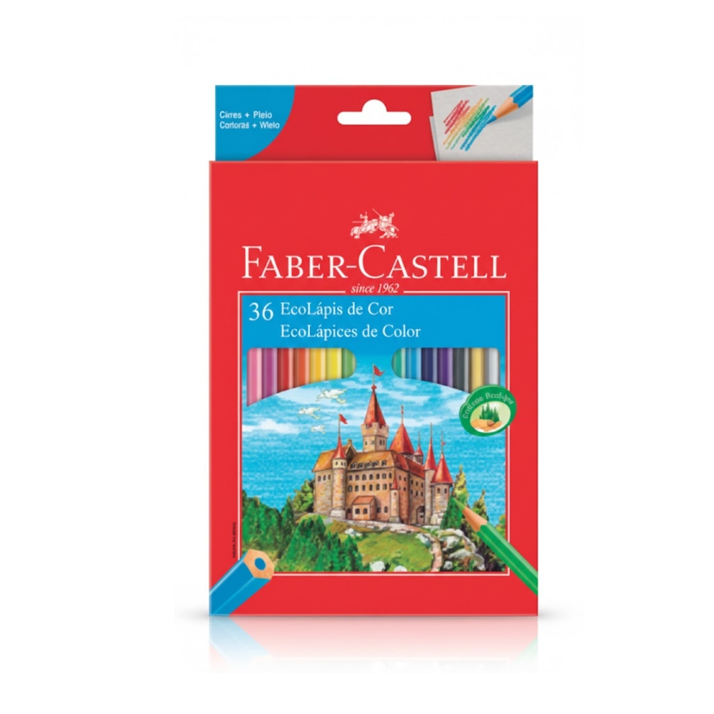 ECOLAPIZ X36 LARGOS + SACAPUNTAS ART 212036 BAO