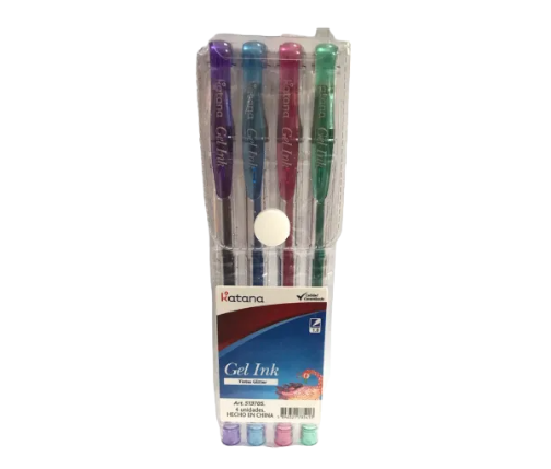 LAPICERA GEL BRILLO X4UNI ART 513705 AAO