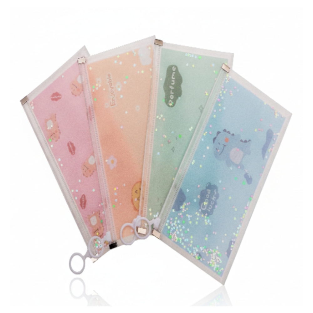 SOBRE PVC CIERRE ZIP FANTASÍA XUND 21*12 CM ART WJA266 BAO