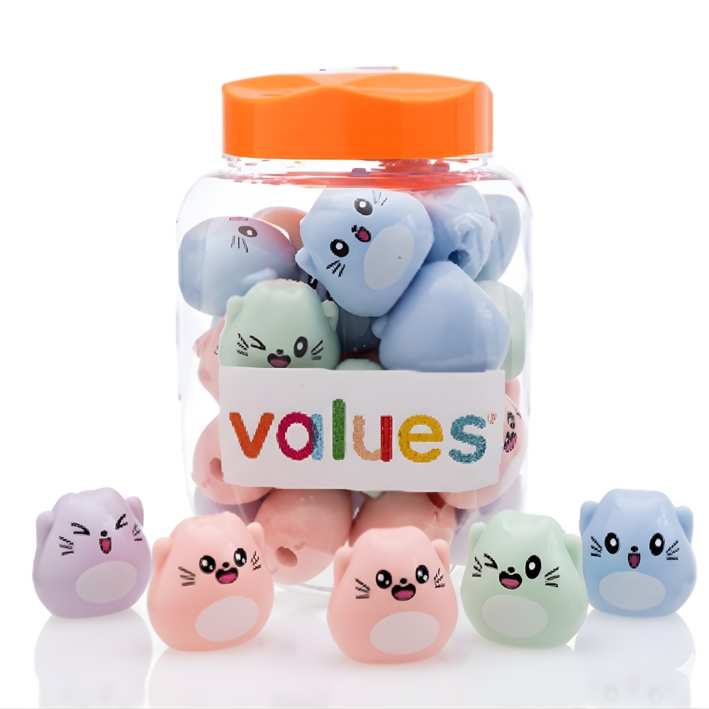 SACAPUNTAS FANTASIA CATS COLOR SURTIDO ART WJA104 BAO