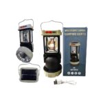 LINTERNA FAROL USB PANEL SOLAR ART HW1277-W BAO