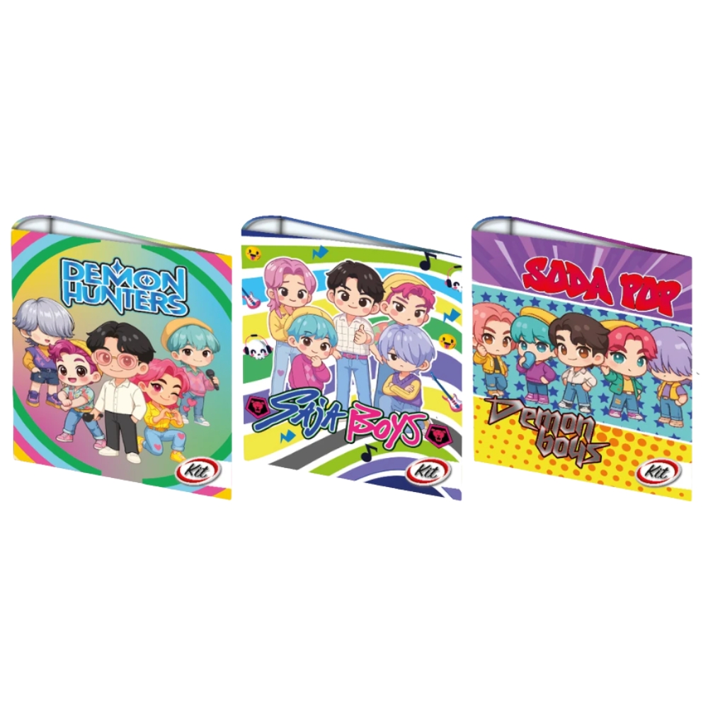 CARPETA KIT K-POP BOYS 3X40 ART 571112 AAO