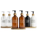 SET DE DISPENSOR DE JABON P/BAÑO 475ML JK-4481 / JK-4482 CAO