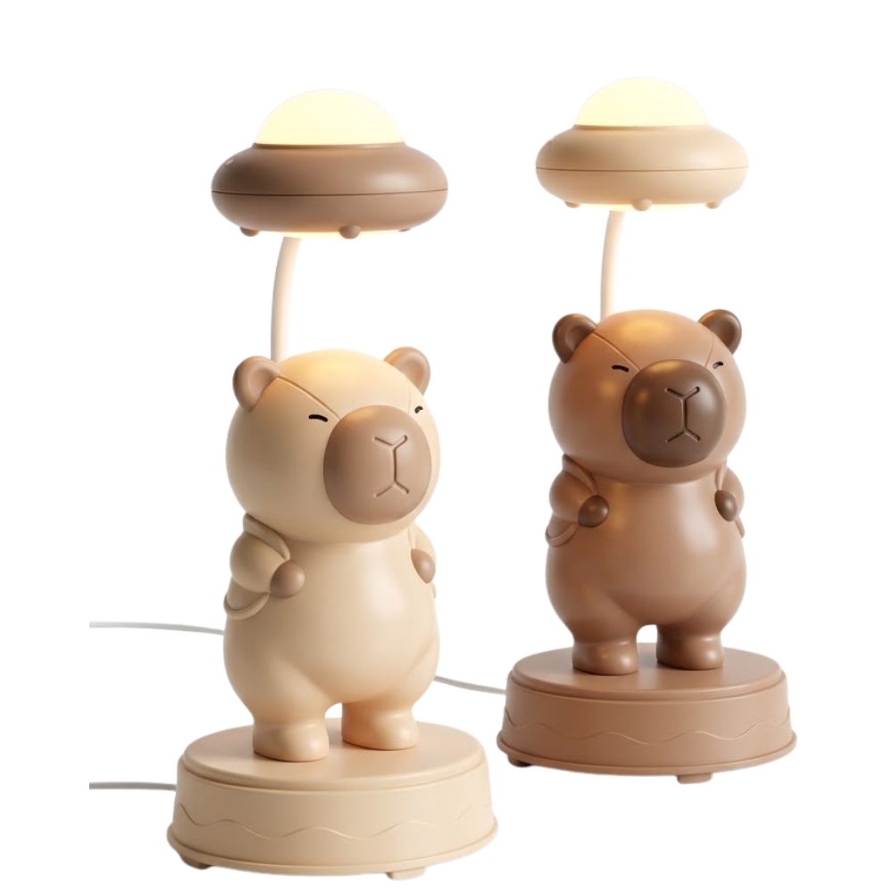 LAMPARA CAPIBARA USB C/SACAPUNTAS REC ART JK-368 CAO