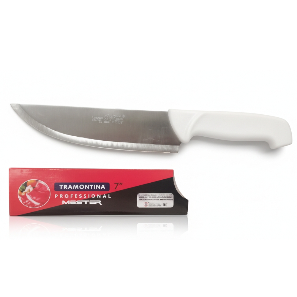 CUCHILLA C/MANGO BLANCO 6" ART AC-6 CAO