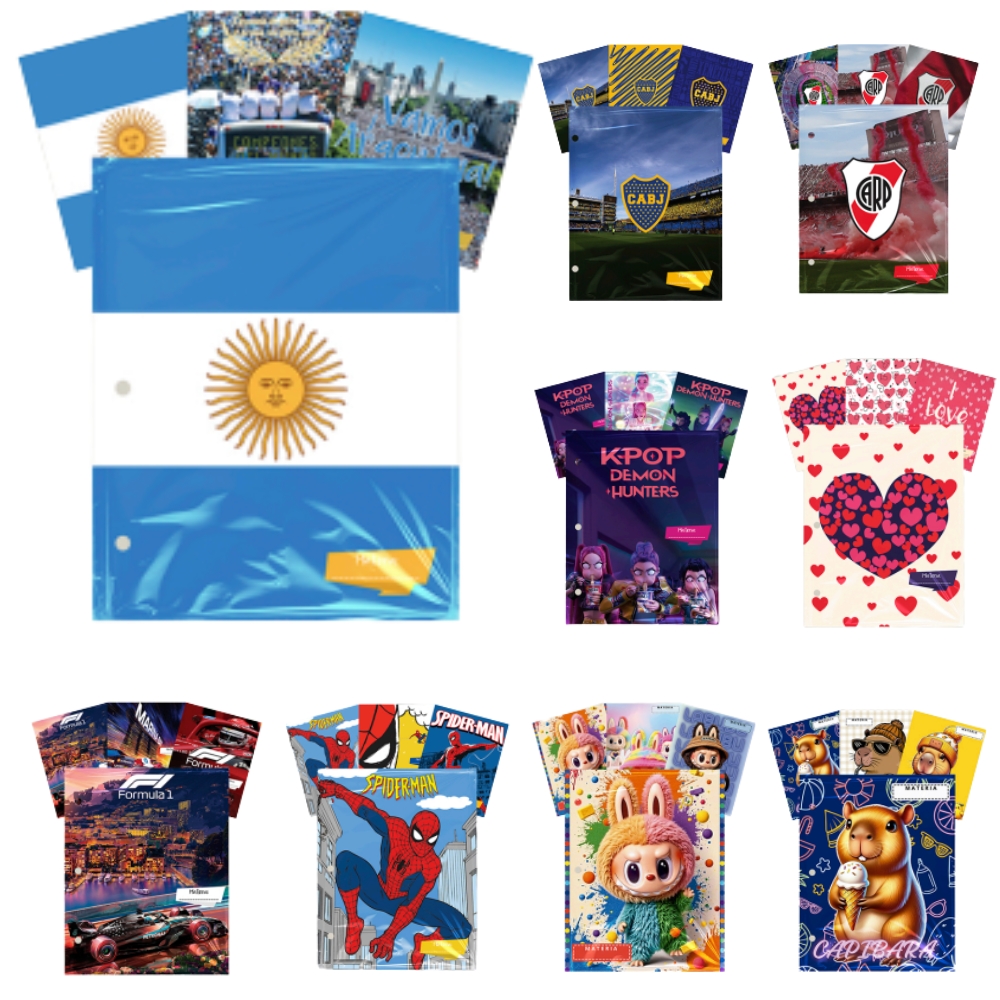 ASIGNATURAS VARIOS MODELOS PACK X6UND ART 4-38 BAO