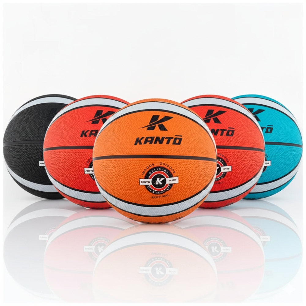 PELOTA DE BASKETBALL N°7 4 MODELOS (600G) ART 57119 CAO