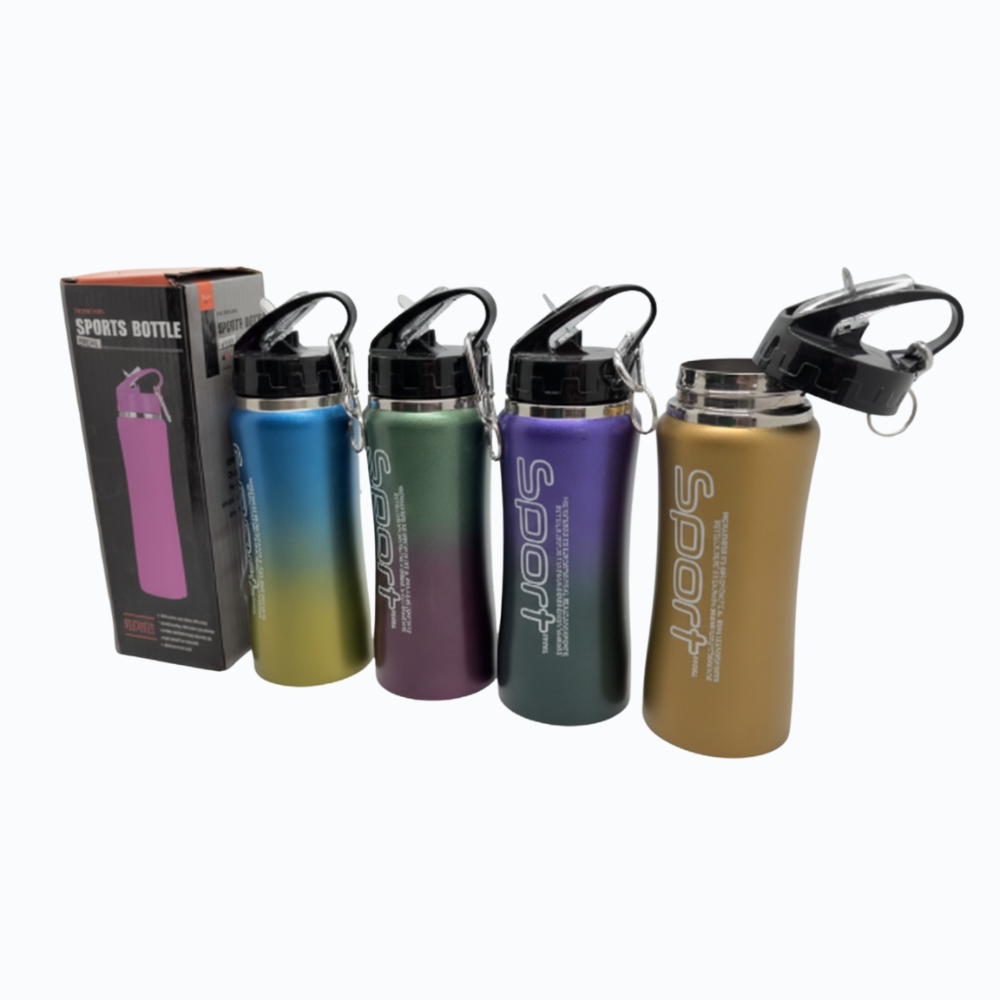 BOTELLA TERMICA SPORT 500ML C/PICO COLOR DEGRADE TER-01 CAO