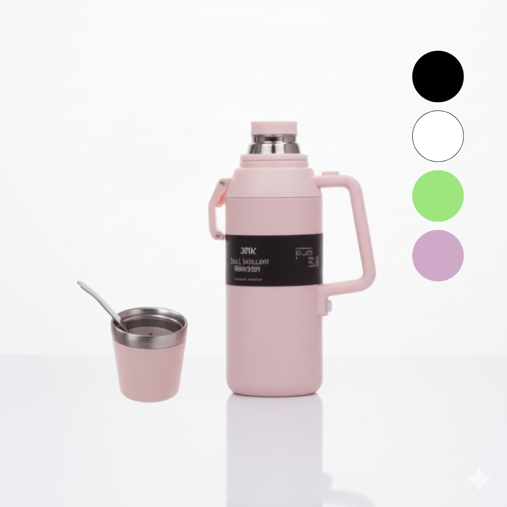 TERMO C/MATE Y BOMBILLA 1400 ML ART TER-04 CAO