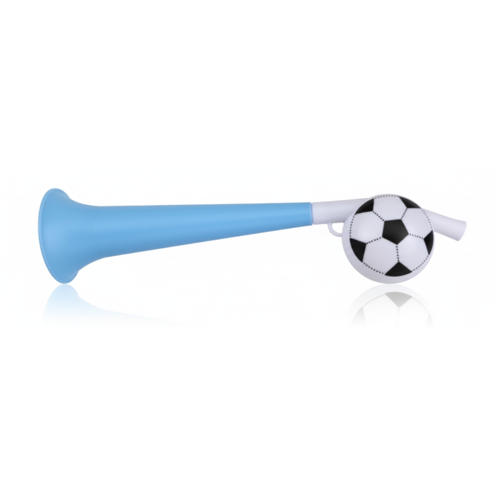 VUVUZELA ARGENTINA C/PELOTA 26CM ART AG-60 CAO
