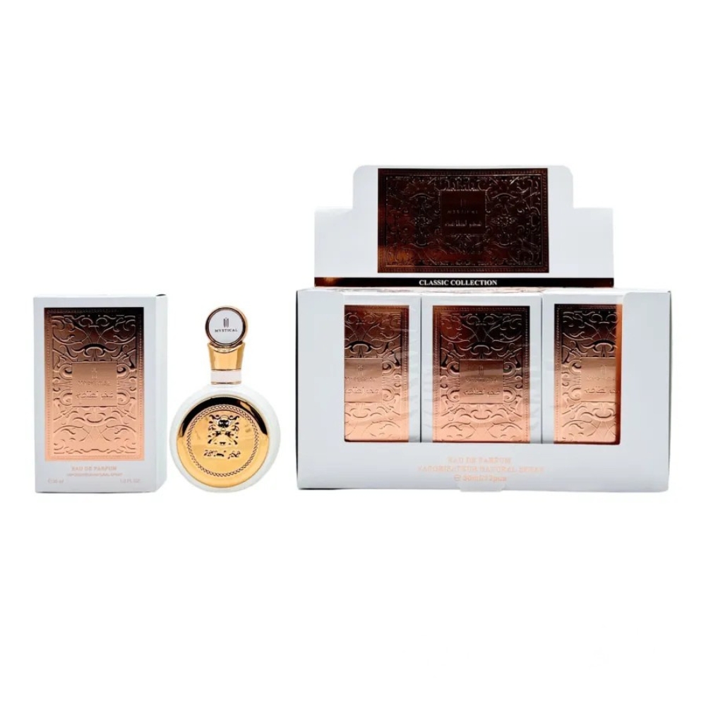 MINI PERFUME ARABE MUJER 30ML BLANCO T/BRONCE AL3009-2 CAO