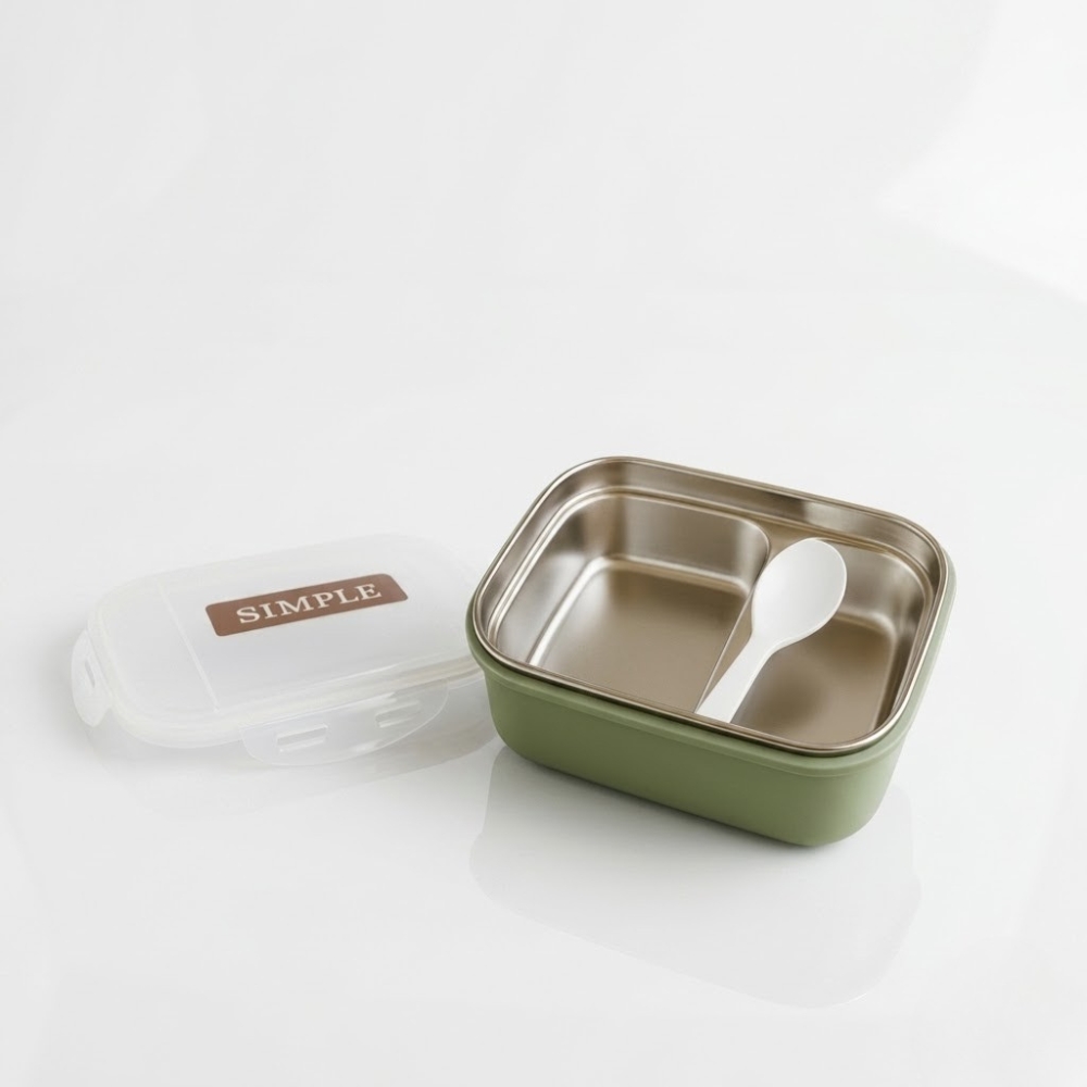 LUNCHERA ACERO INOX SURTIDA 21X16X7CM ART 4959702 DAO