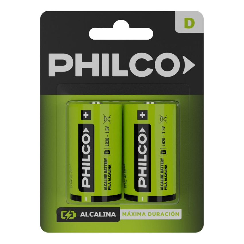 PILAS PHILCO D X2UNID EN BLISTER 94LR20P2C1ADH DAO