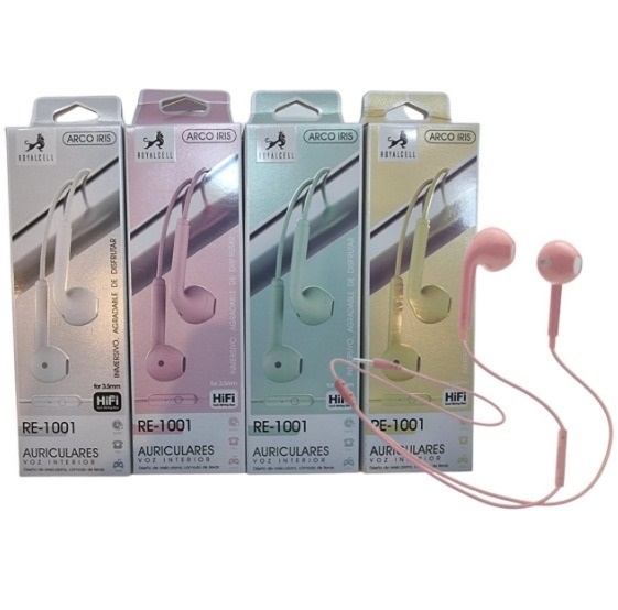 AURICULARES C/CABLE Y MICROF. INTEGRADO XUNID RE1001 DAO