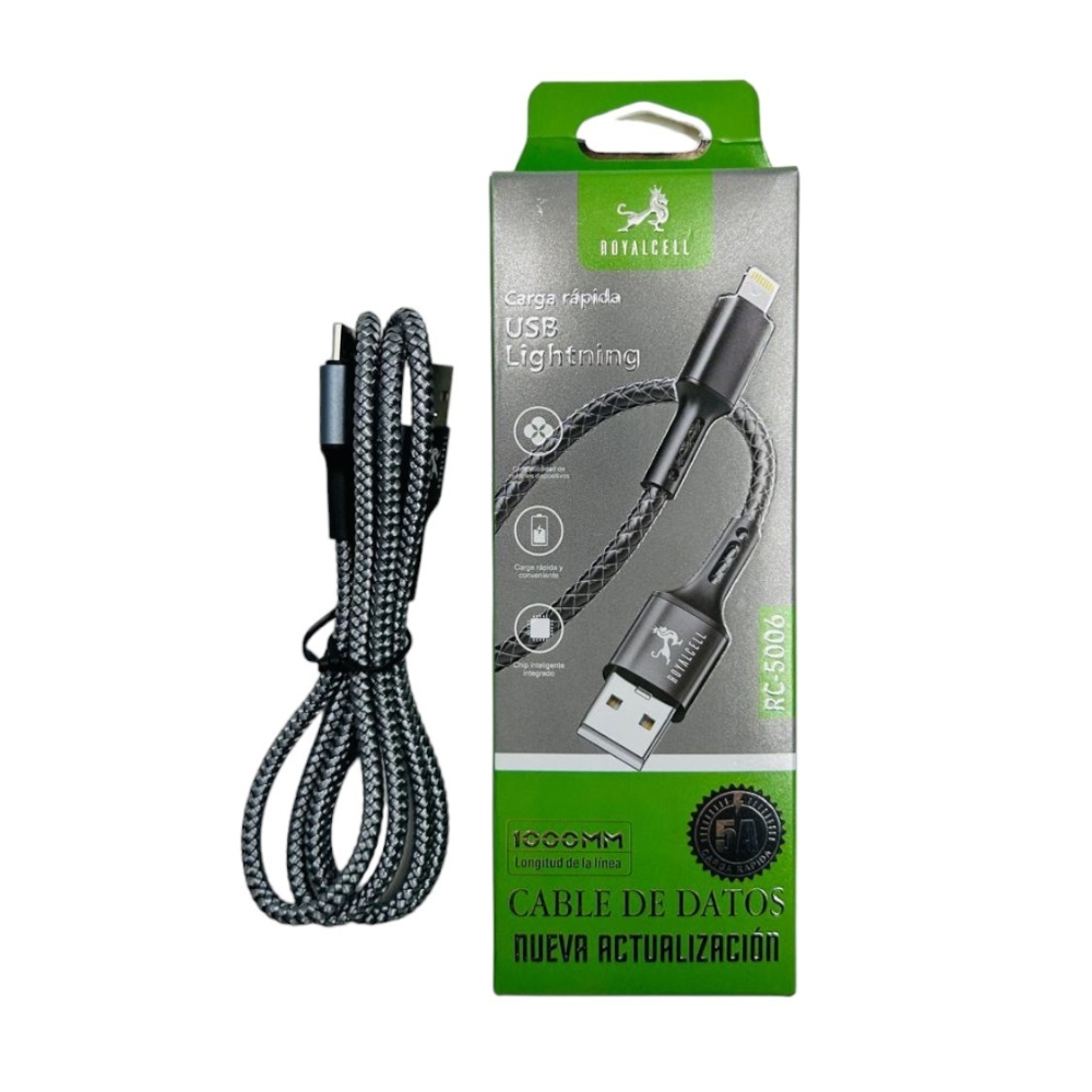 CABLE TIPO C CARGA RAPIDA DE 1MTS ART RC5006-TC DAO