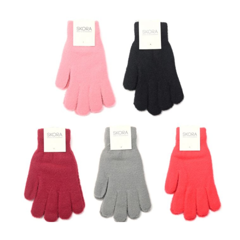 GUANTE PELUDITO LISO MUJER ART 43745 DAO