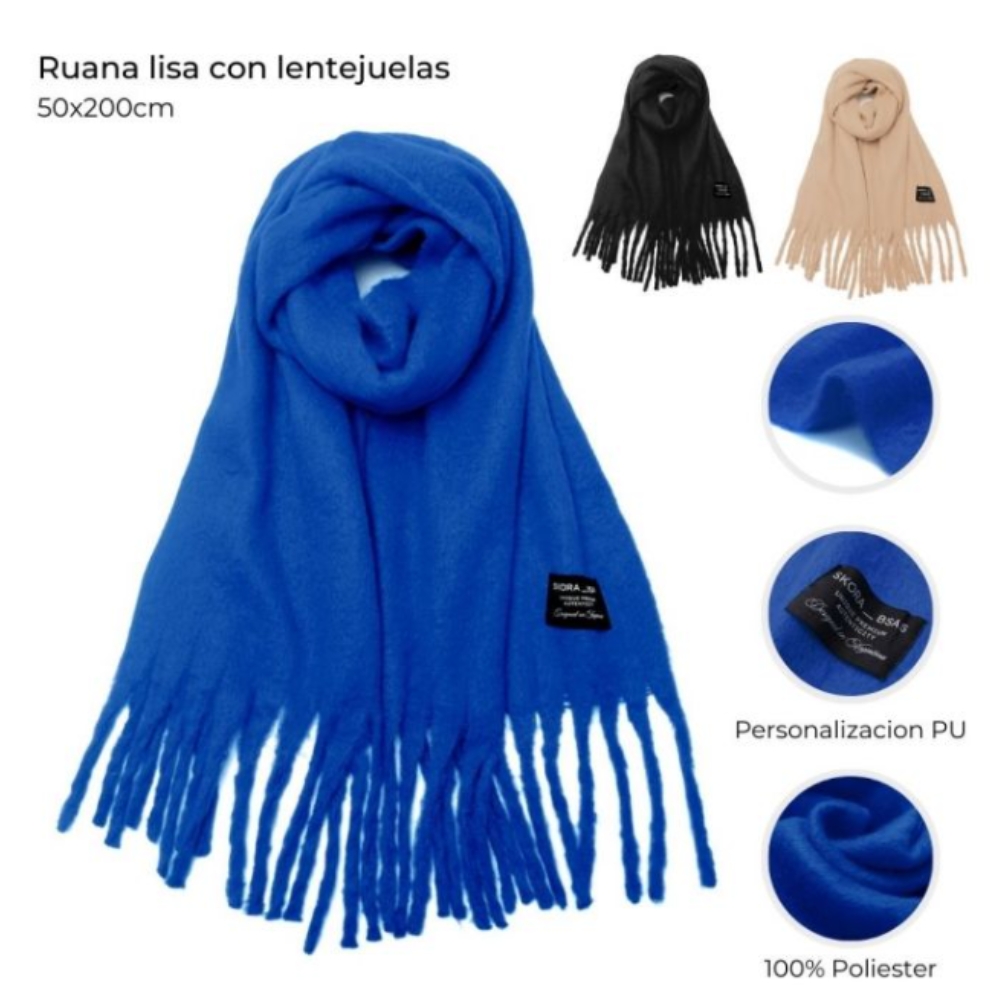 RUANA LISA NUBE C/ FLECO ART 43763 DAO