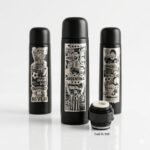 TERMO BALA NEGRO MESSI ARGENTINA 500ML ART KL-50Z DAO