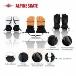GUANTE COMBINADO ALPINE SKATE ART 31419 DAO