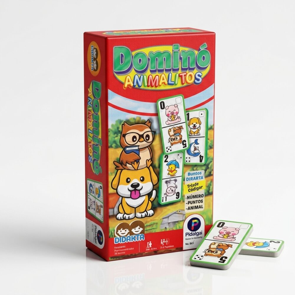 JUEGO DOMINO ANIMALITOS ART 602 FAO
