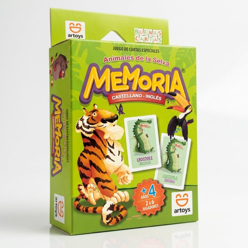 JUEGO DE MESA MEMORIA ANIMALES DE LA SELVA ART 1002 FAO