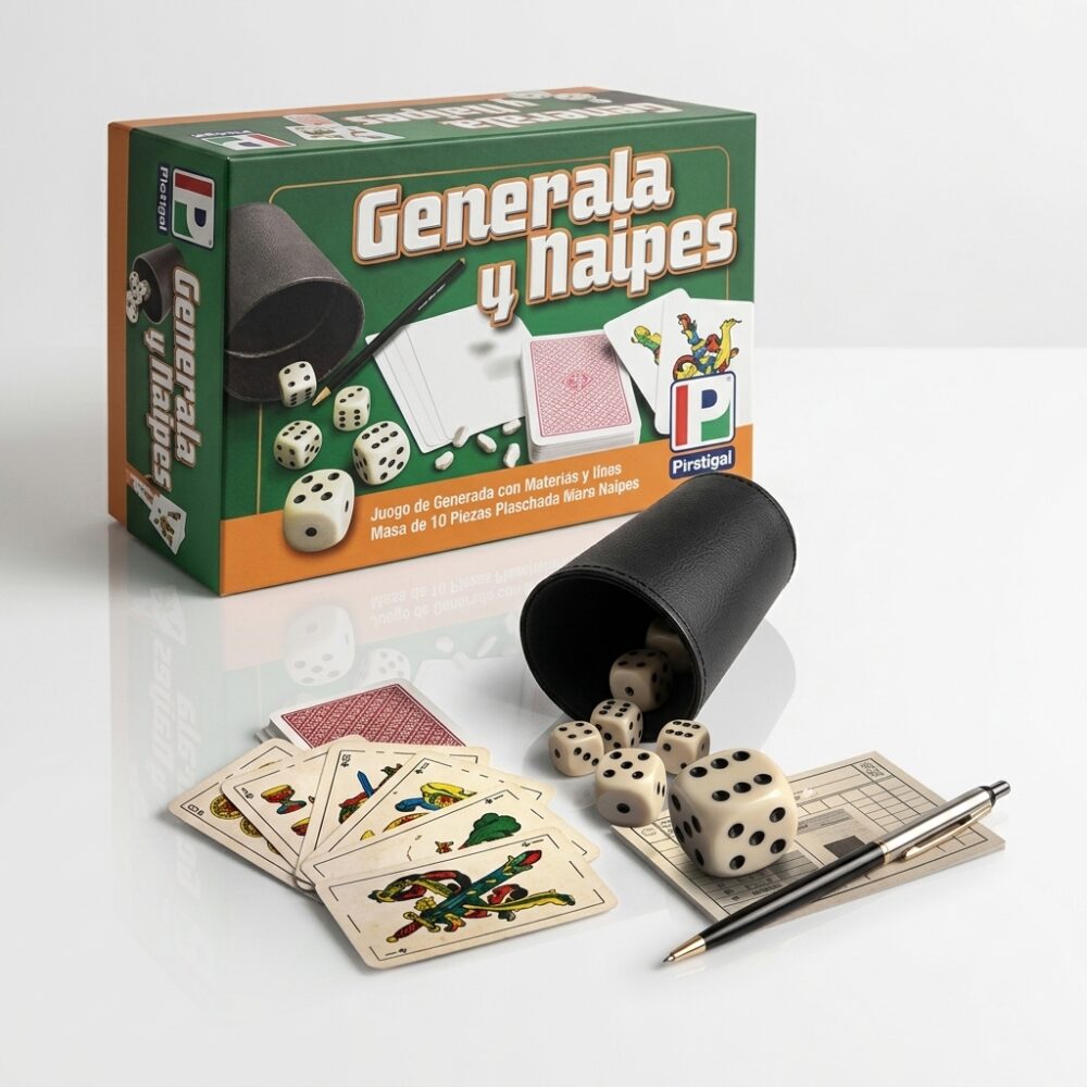 JUEGO DE GENERALA Y NAIPES ART 148 FAO