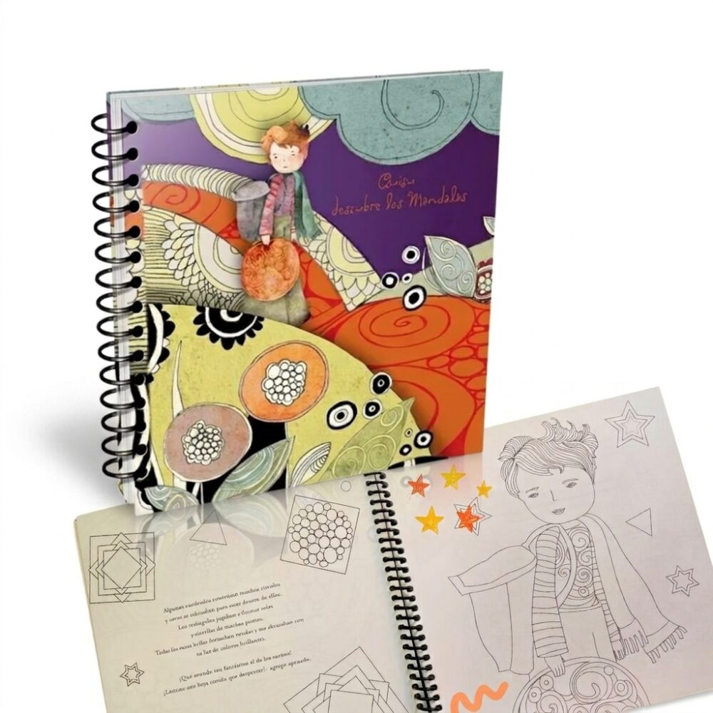 LIBRO DE CUENTO C/MANDALA EL NENE 20X20HJS ART 210180 FAO